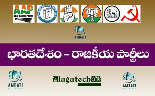 List of political parties in India in Telugu || భారతదేశం - రాజకీయ పార్టీలు || Indian Gk in Telugu || Indian Polity in Telugu 